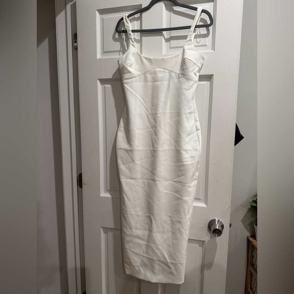 Zara Strapless White Dress